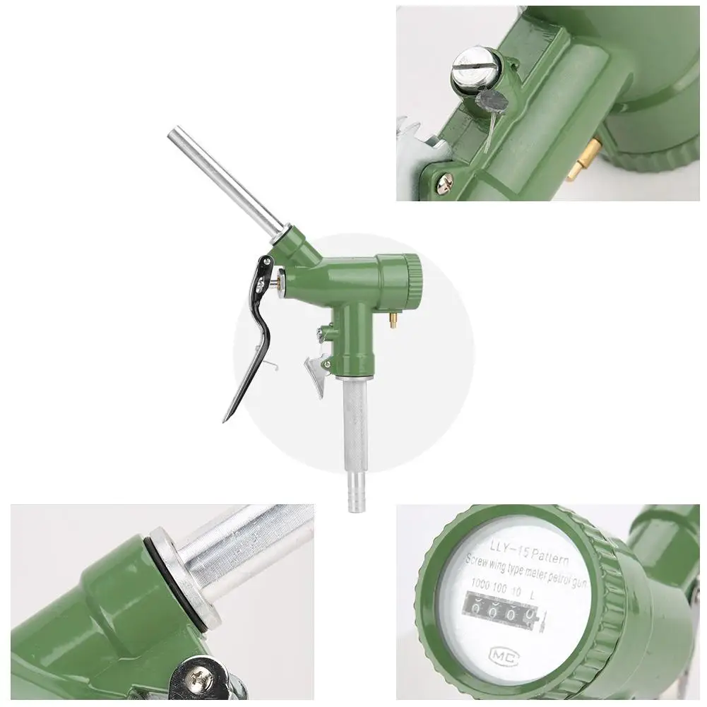 

Oil Diesel Nozzle Gun Kerosene Gasoline Fueling Nozzle Fuel Fueling gun Nozzle with Oil Gun Flow Meter Refueling gun New Arrival
