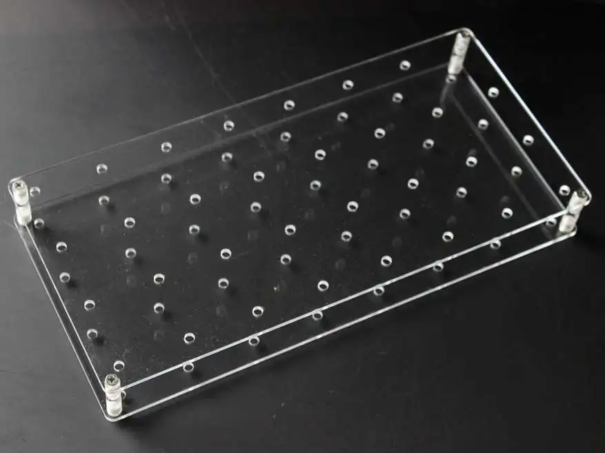 

32 holes Transparent Plexiglass Acrylic Lollipop Display Stand Detachable Design