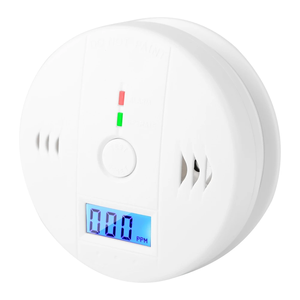 

High Quality Carbon Monoxide Alarm CO Smoke Intelligent Sensor Poisoning Gas Warning Detector smart smoke detector