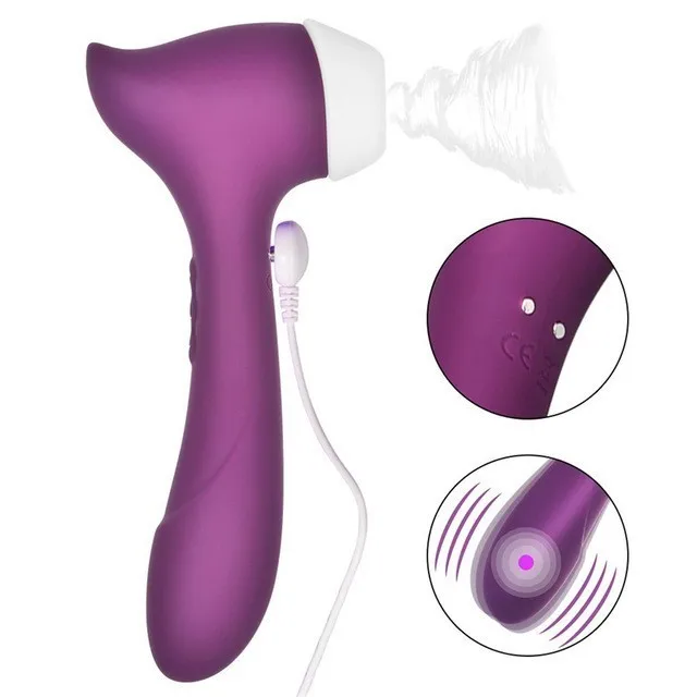 Powerful Nipple Vibrator G Spot Nipple Clitoris Stimulator Vibrator Clitoris Vibrator Suction Clitoris Sucker Sex Toys X275