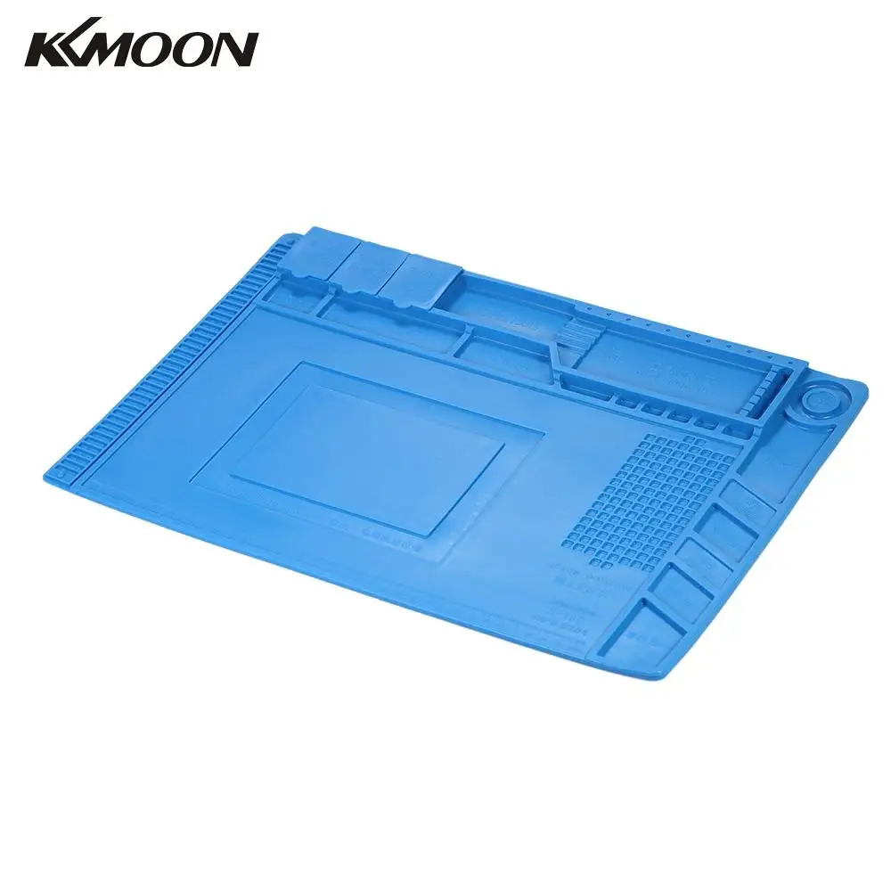 

Heat Insulation Working Mat Heat-resistant Soldering Mat Silicone Soldering Station Insulation Pad Maintenance Platform