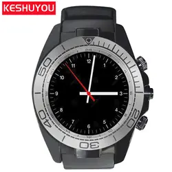 KESHUYOU SW007 Bluetooth SmartWatch Android камера умный Шагомер часы для мужчин напоминание 2 г поддержка SIM TF для телефона huawei ios