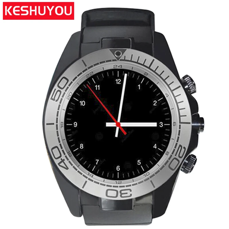Умные часы KESHUYOU SW007 Bluetooth Android камера шагомер умные мужские напоминания 2G