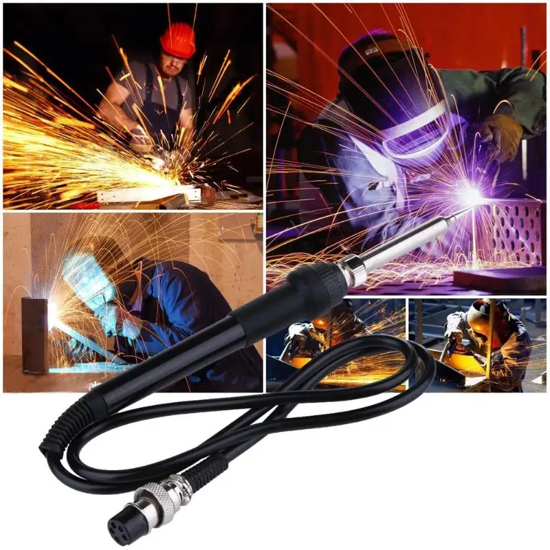 

936 50W 24V Electric Soldering Solder Iron Station 5pin Welding Hot Gun Soldering Replacement Repair Tool High Quality