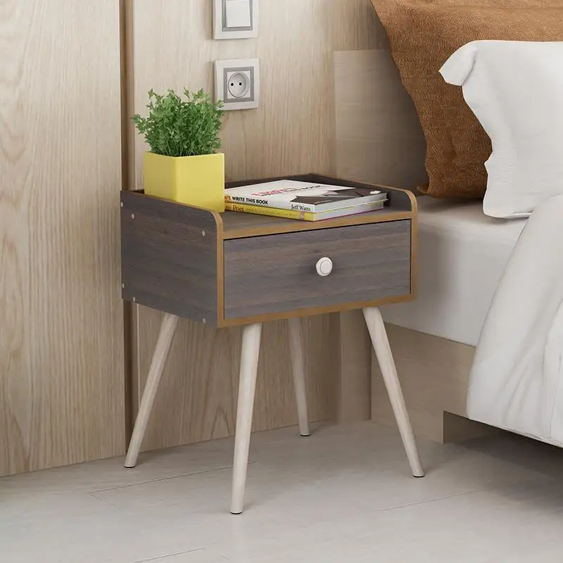 Nocna Mobili Per La Casa Mesa Nordic European Vintage Wood Quarto Mueble De Dormitorio Bedroom Furniture Cabinet Nightstand