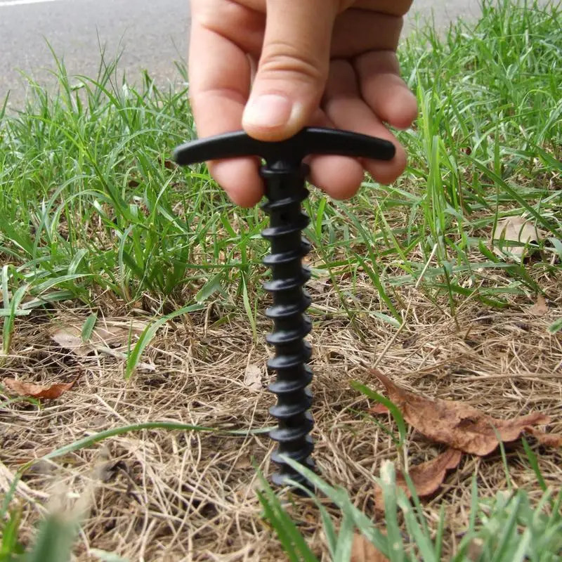 10pcs Professional Nylon Camping Tent Pegs Hiking Equipment Outdoor