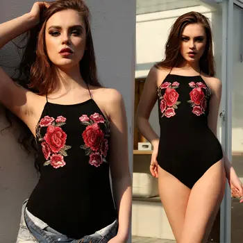 

Hot Sexy Women Tanks Lady Sleeveless Shirt Romper Jumpsuit Bodysuit Stretch Leotard Top Camis