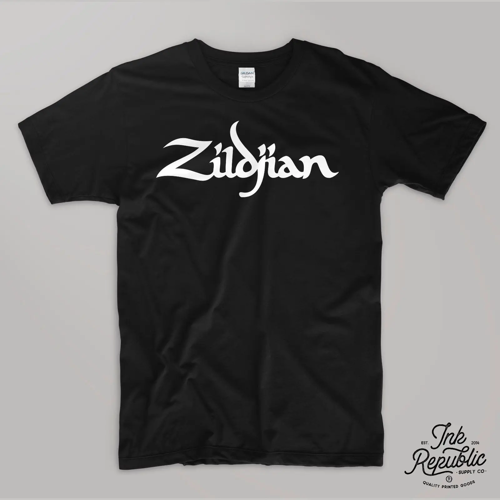 Zildjian cymbales T Shirt tambours Sabian K personnalisé concert