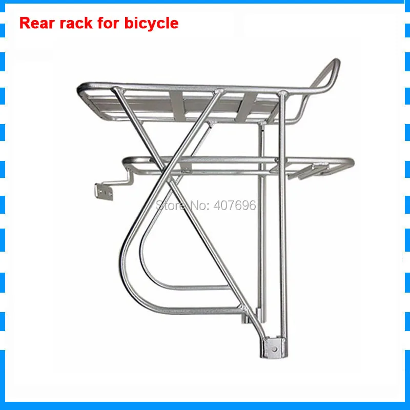 

Aluminum Alloy Bicycle Cargo Rack Carrier Rear Luggage Cycling Pannier Bag Shelf Bracket rear rack battery shelf bracket