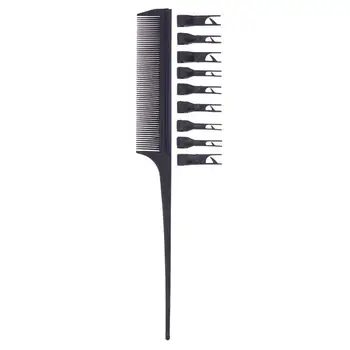

Professional Hairdressing Double Side Dye Comb Anti Static Drying Brush Tinting Combs Hair Color Brush Hair Styling Tools