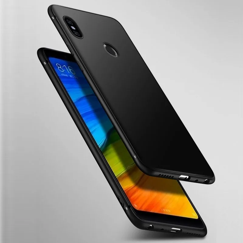 

Phone Case For Redmi Note 7 Case Anti-fingerprint Bumper Back Cover Slim Frosted Matte Cover Case On Xiaomi Redmi Note7 Cases