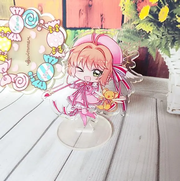 1 Pc Fashionable Anime Cardcaptor Sakura Acrylic Stand Model Toys Card Captor Sakura Action Figure Ornament Toy