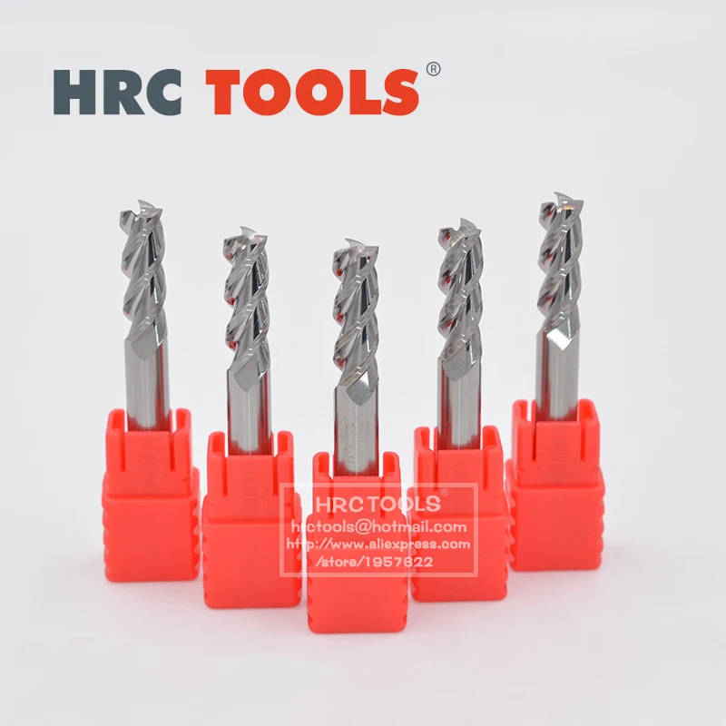 

G21-d8x30Hx8Dx75L Tungsten Steel Aluminum Endmills Tools 6mm Dia CNC Machining End Mill 3 Blade Alloy