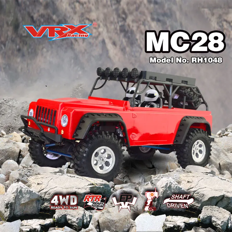 

RC CAR 1/10 rock crawler VRX Racing new releasing rc crawler 1/10 brushed 4x4 car remote control new toys for boys racing car