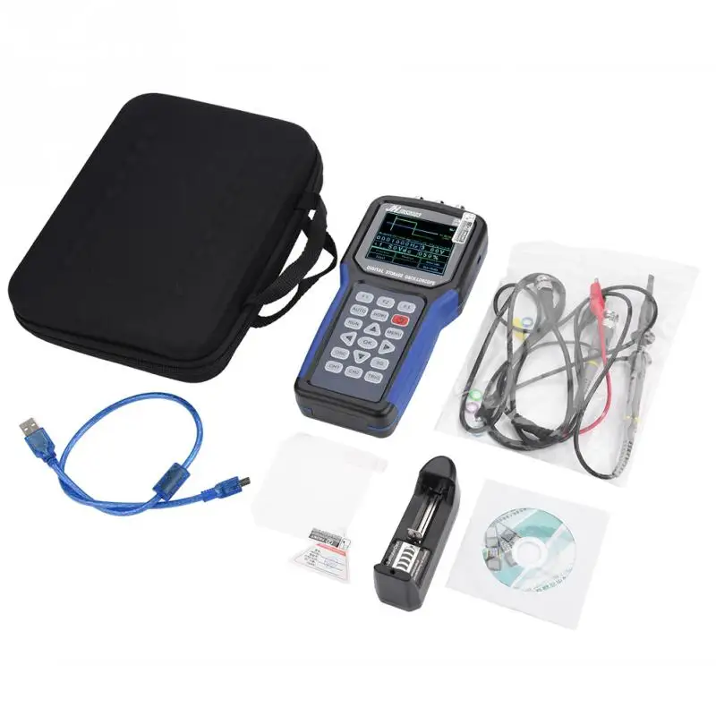 

AC110-220V JDS2023 Handheld Professional Digital 1-Channel 20MHz Oscilloscope Multimeter Support for USB Storage Device New