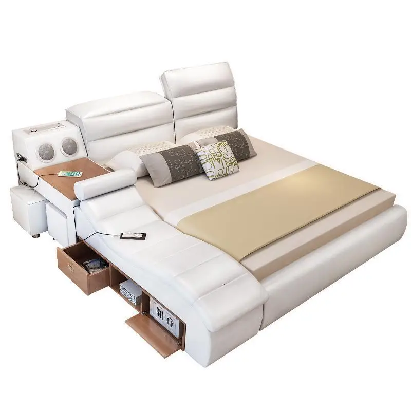 

Matrimoniale Lit Enfant Frame Letto Totoro Mobili Tempat Tidur Tingkat Modern Leather Mueble Cama Moderna bedroom Furniture Bed