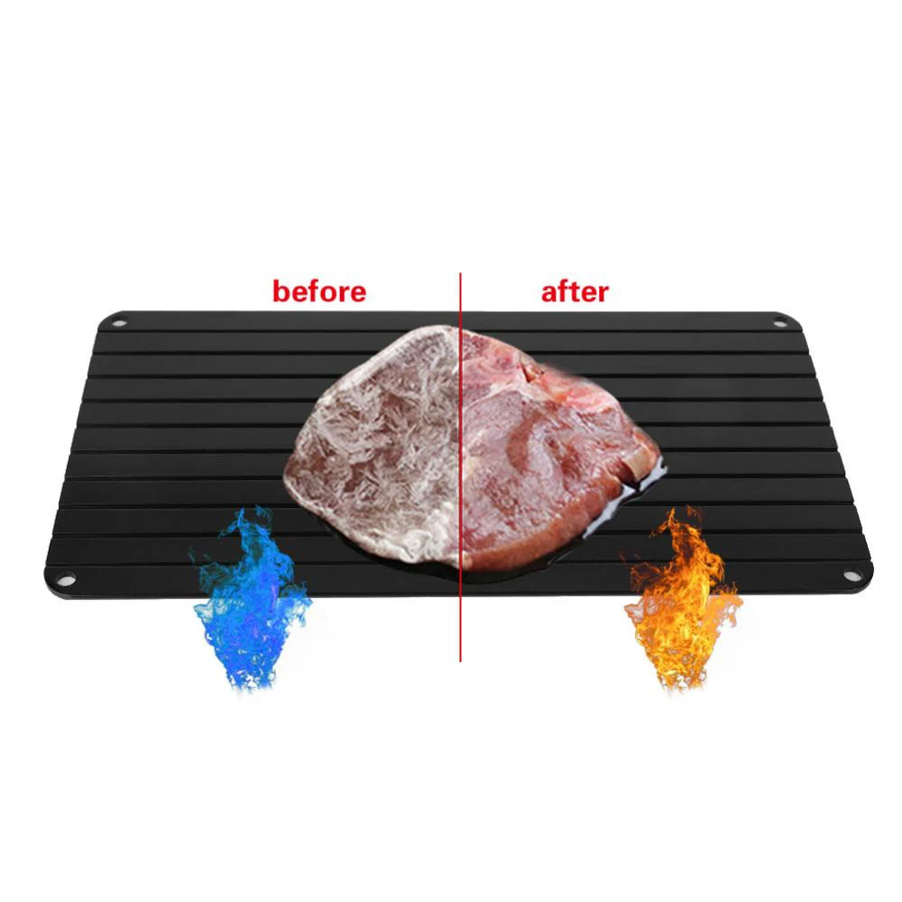 Plastic Magic Fast Defrosting Tray Defrost Meat Or Frozen Food Quickly