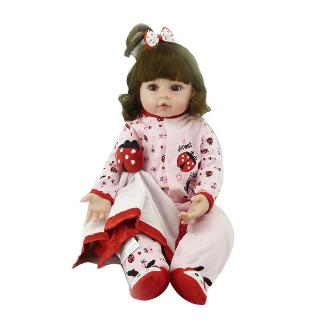 

Kids Soft Silicone Realistic With Clothes Collectibles, Gift, Playmate Reborn Baby Birth Certificate Doll