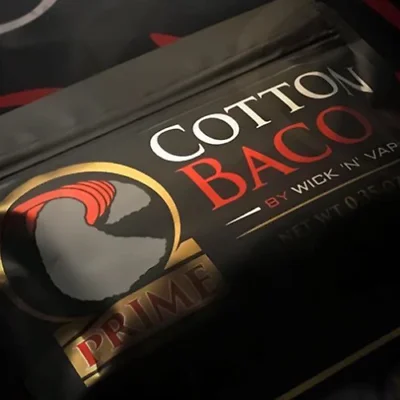 Новый вапорайзер Wick 'N' Vape1 хлопок BACON Prime органический 3 0 10 шт./пакет 100% чистый