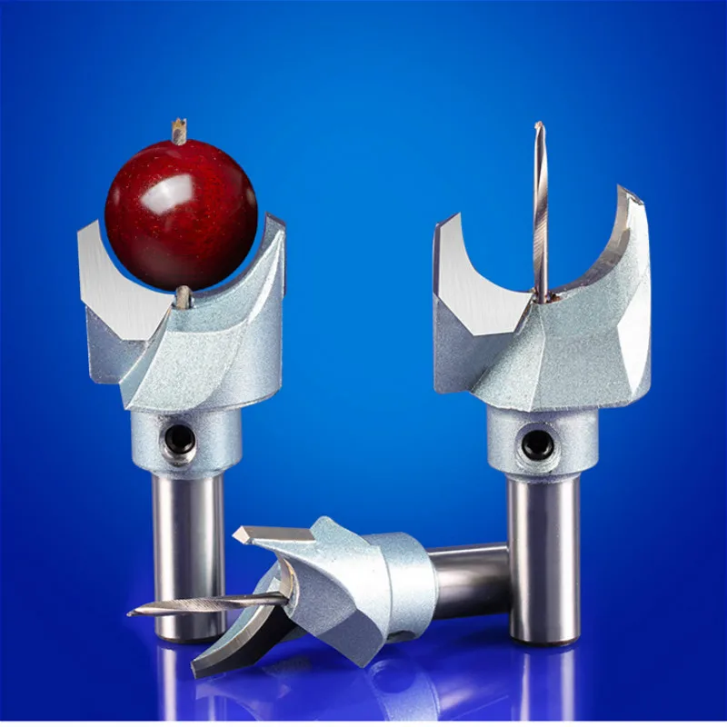 

10mm Shank Milling Cutter Router Bit Buddha Beads Ball Knife Woodworking Tools Wooden Beads Drill Fresas Para CNC