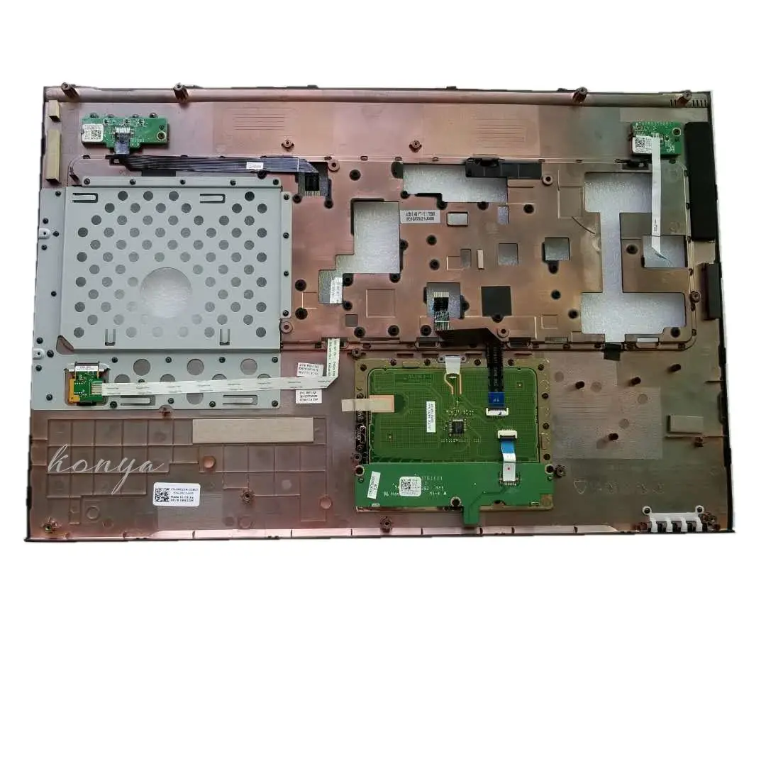 Новая Подлинная для Dell Vostro 3750 Palmrest Сенсорная панель сборка и отпечатков пальцев