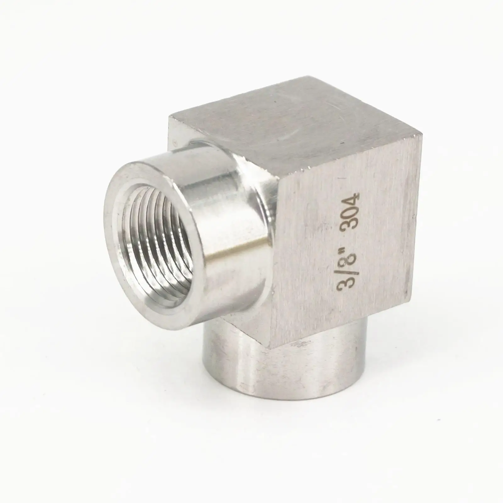 3/8 &quotBSP Eqaul женский локоть 90 градусов 304 фитинги из нержавеющей стали разъем