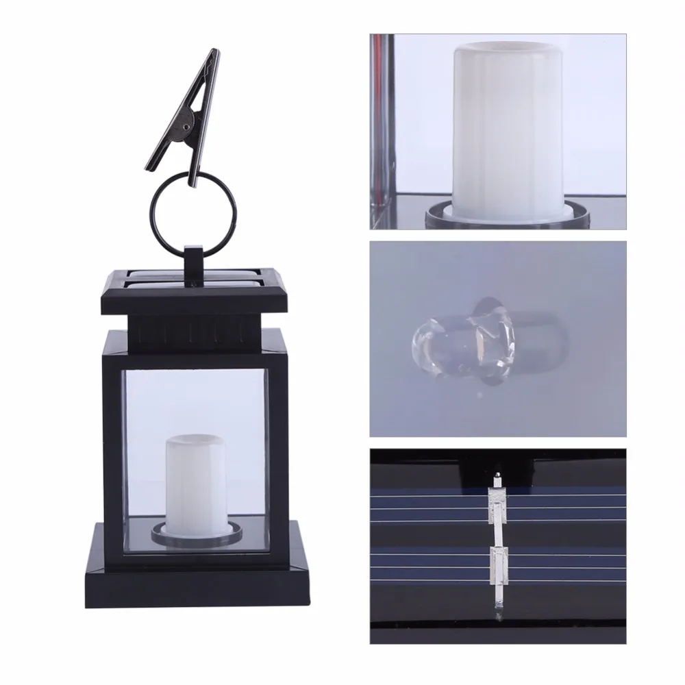 

Outdoor Garden Yard Solar Lamp LED Solar Hanging Candle Light Lantern LED Solar Light Outdoor Hot Sale High Quality