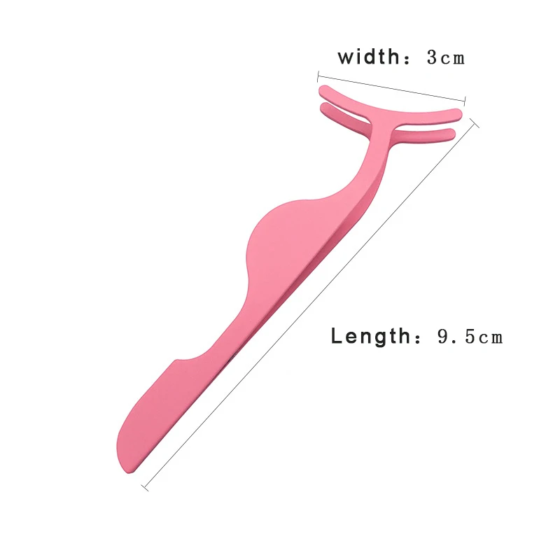 1 шт. Пинцет для ресниц из нержавеющей стали поддельный аппликатор для ресниц зажим для магнитный ненастоящий ресницы, для глаз инструмент для красоты