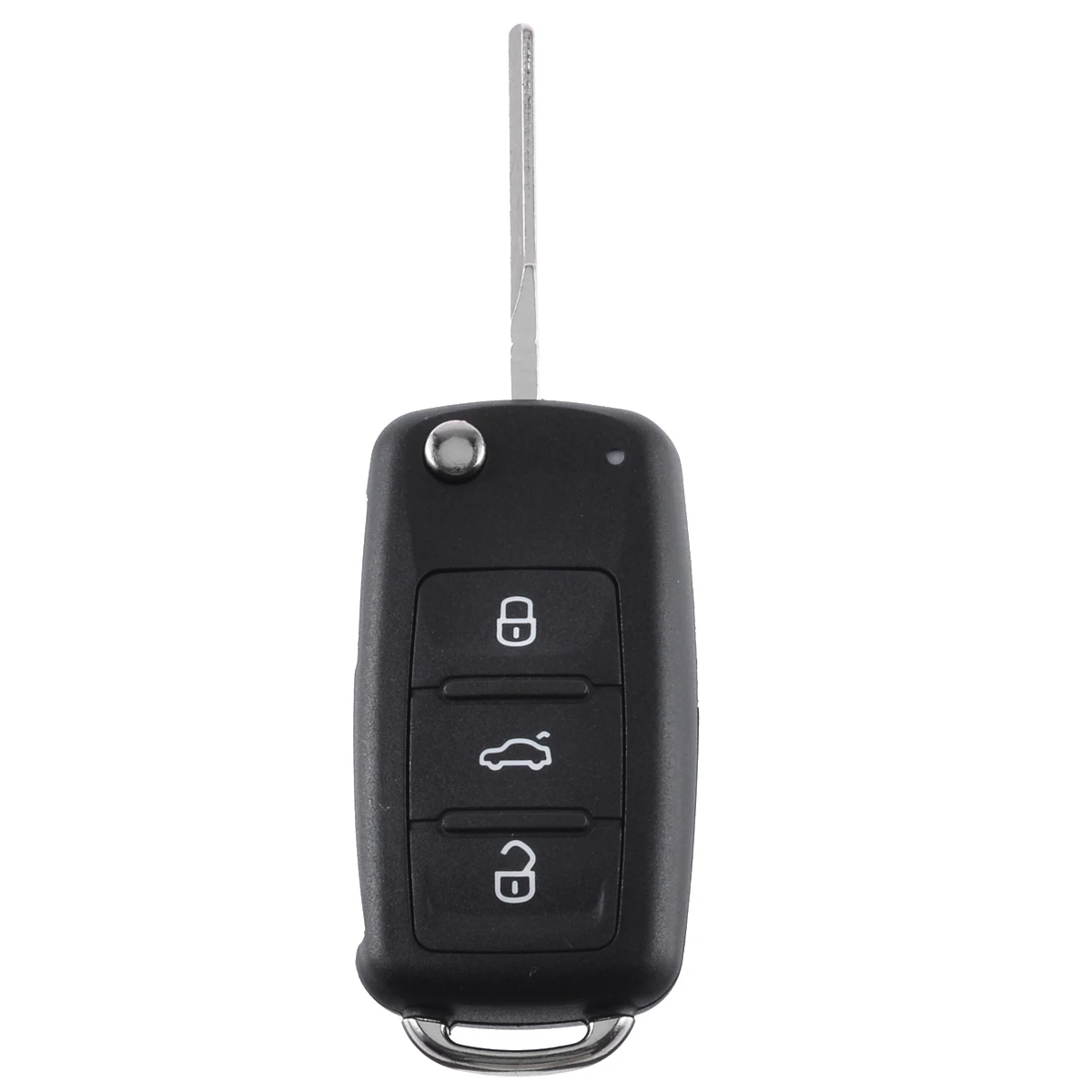 3 кнопки складной Автомобильный Дистанционный флип-чехол для ключей брелок без логотипа для V-W система автоматического зажигания с ключом