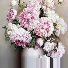 Европа сделай сам цветок абстрактная живопись по номерам холст Сделай Сам Цифровая живопись маслом настенное искусство домашний декор картины настенная живопись