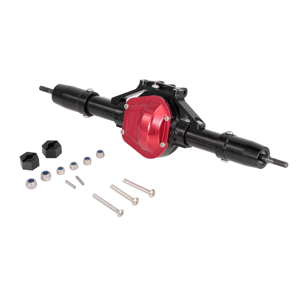 

Metal 1/10 RC Crawler Front and Rear Axle Bridge CNC Machined for AXIAL SCX10 D90 Truck Parts