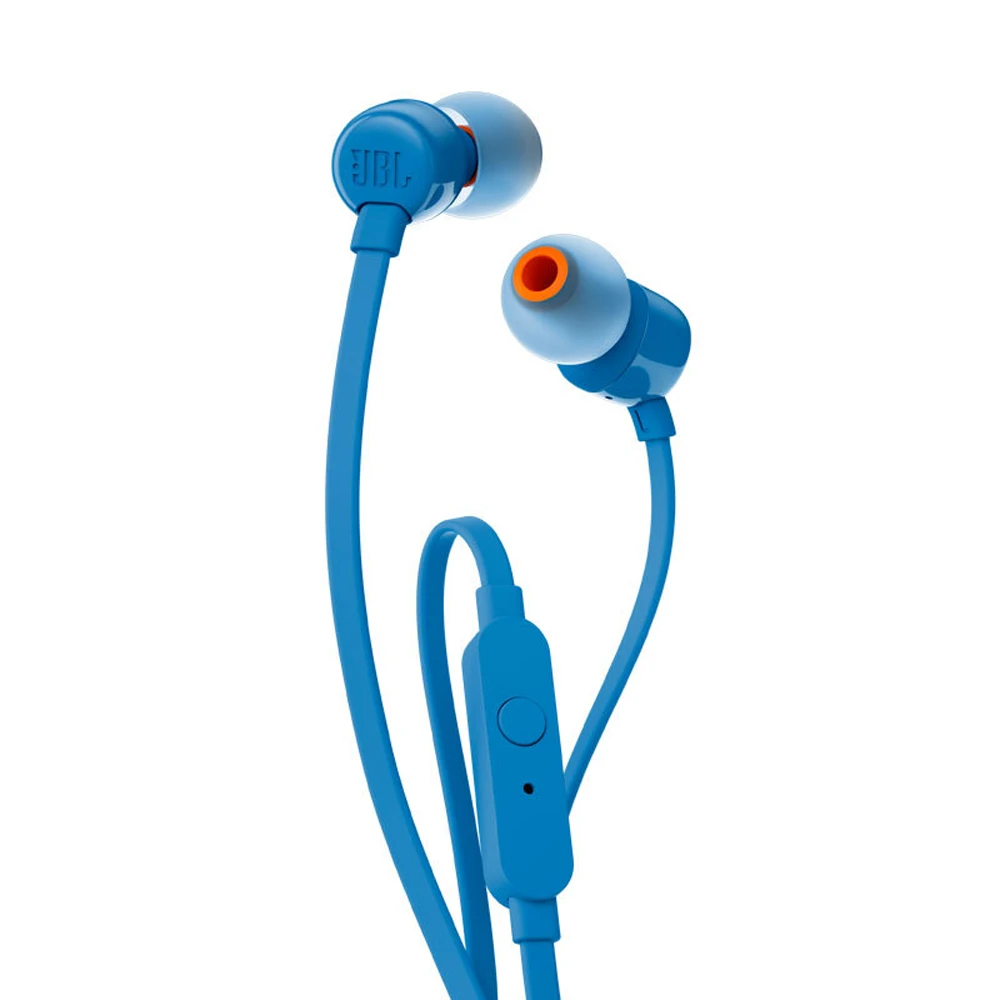 Original JBL T110 Wired Stereo Earphones Deep Bass Earbuds Sports Headset In line Control Handsfree with Mic for iPhone Xiaomi