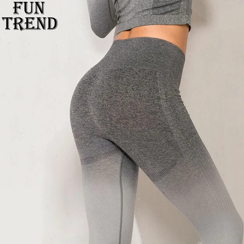 

Elastic Yoga Pants Push Up High Waist Yoga Sport Leggings Seamless Women Fitness Sport Tights Running Pants Training Sports Wear