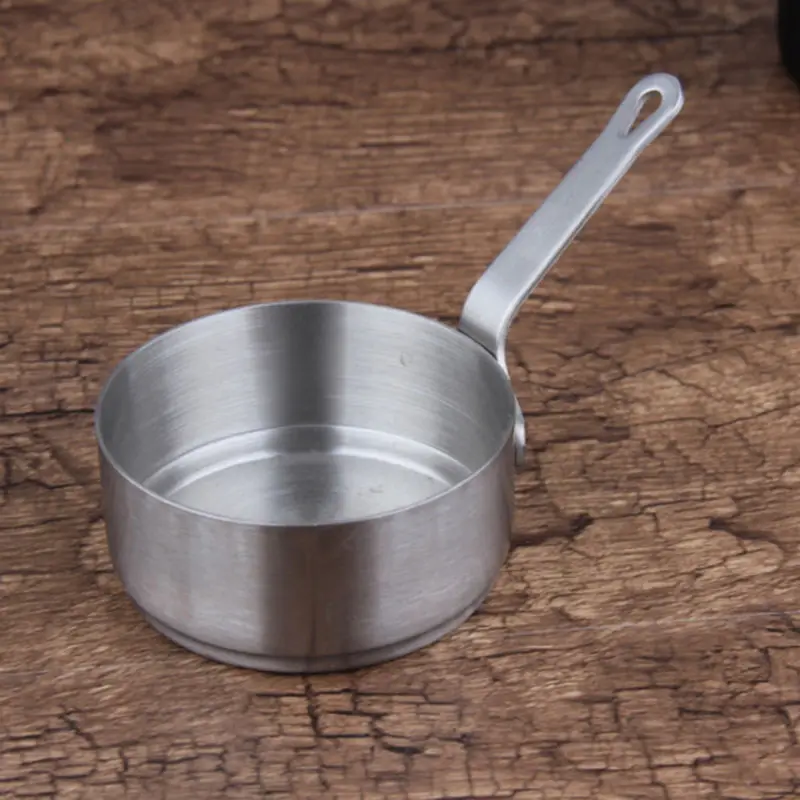 Food Grade Stainless Steel Small Non Stick Milk Pan Saucepan Boiling