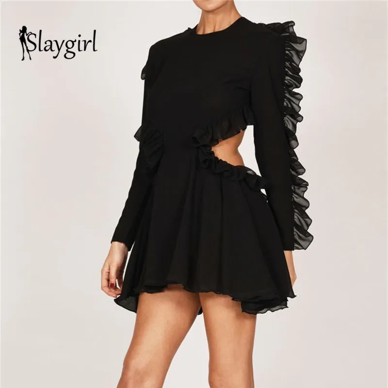 Slaygirl 2018 летнее женское платье с открытой спиной сексуальные вечерние мини-платья