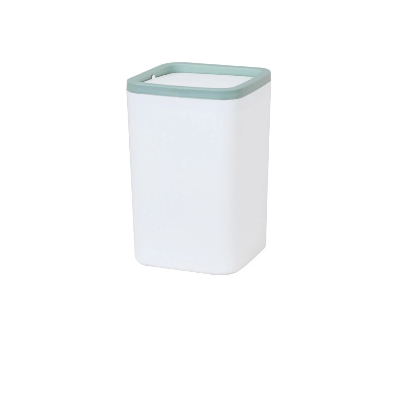 

1.5L High Quality Waste Bin Small Trash Can Mini Desktop Ashcan Litter Trash Little Tabletop Trashbox For Desk Car Trash Bin