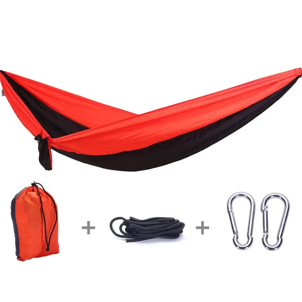 

New Indoor Outdoor Comfort Durability Large Set Yard, Bedroom, Porch and so on. Patchwork Parachute Hammock