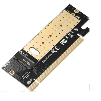 

In Stock M.2 NVMe SSD M KEY NGFF TO PCIE X16 adapter interface card PCI Express 3.0 x16 full speed support MAC Linux Windows