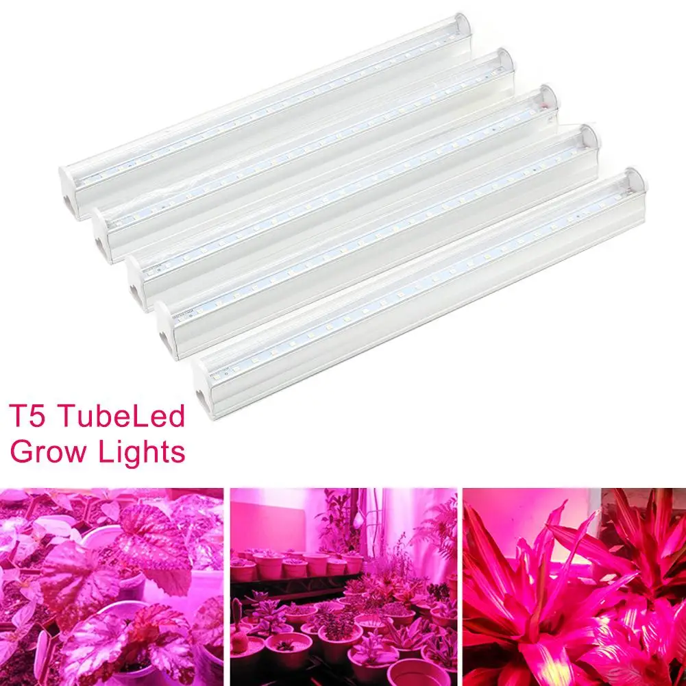 

LED Grow light Single T5 Led Plant Lamps Full Spectrum Indoor Plant lamp T5 Tube Bulb Indoor Full Grow Wholesale