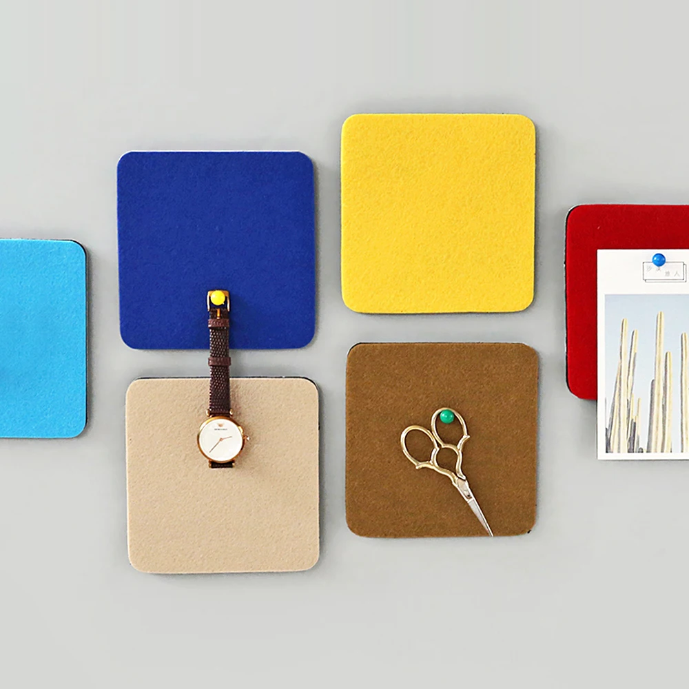 Buy Innovative Square Felt Wall Sticker Removable Self