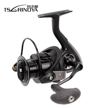 

TSURINOYA FALCON Max Drag 11kg Long Shot Spinning Fishing Reel 4000 5000 Metal Hand Saltwater Feeder Throwing Carp Spinning Reel