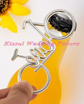 

(25 Pieces/lot) Love Wedding Gifts for guests of Le Tour Bicycle bottle openers For Party souvenirs and Bicycle themed wedding