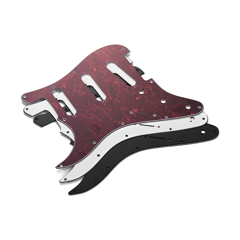 SSS Electric Guitar Pickguard 3 Ply PVC Panels Left Handed Pickguard