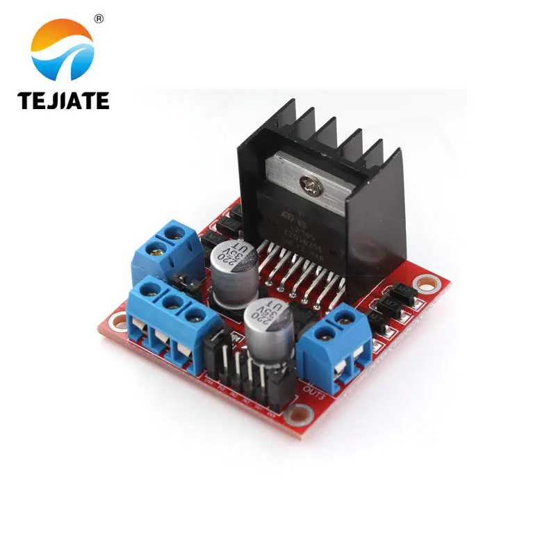 

L298N driver board module L298 stepper motor smart car robot breadboard peltier High Power