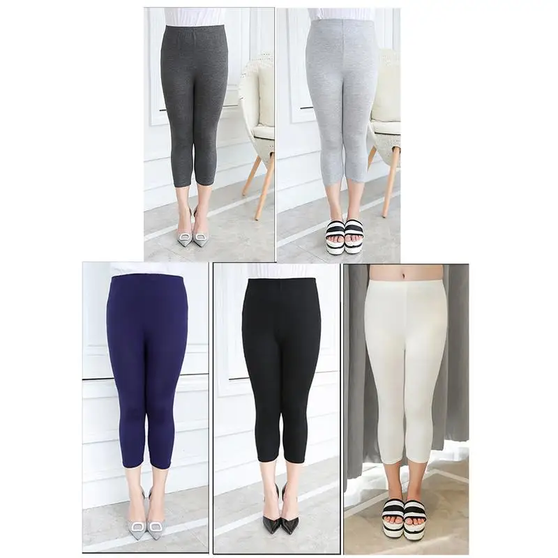 

Women's Pregnant Warm Leggings Stretch Capri Pants Large Leggings Maternity Women Underwear Pencil Skinny Pants