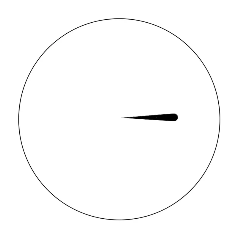 Diameter 20/ 24/ 25mm Microscope Eyepiece Micrometer Needle Pointer Ruler Arrow Reticle Scale Calibration for Ocular Machines