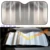Auto Parabrezza Parasole Posteriore Auto Tenda Da Sole Interni Cura Parabrezza Fogli Visor Copertura UV Proteggere Pellicola Della Bolla Del Cotone 130*60 centimetri