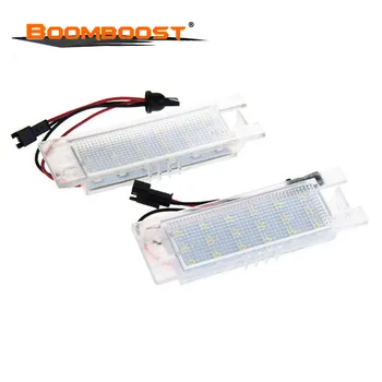 

For Opel Astra H (2004-2009) for Opel Zafira B(2005-2011) 2pcs 6000K 18 LED LED License Plate Light Lamp