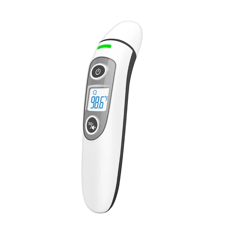 

Digital Infrared IR LCD Screen Thermometer Forehead Ear Non-Contact Adult Body Fever alarm Temperatures Measurement Health Care