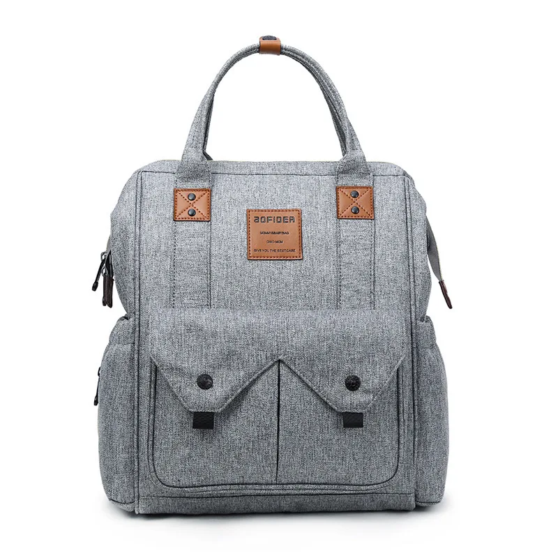 

New Fashion Mommy Bag High Capacity Baby Kid Diaper Bag Oxford Cloth Waterproof Backpack For Mommy Travel Nappy Bag